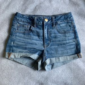 American Eagle Super Stretch denim shorts